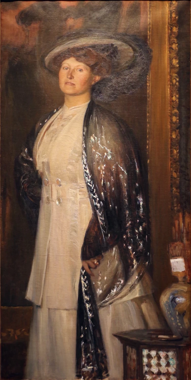 Ritratto di Emilia Rizzi Gorra - Museo Civico Ala Ponzone, Cremona
